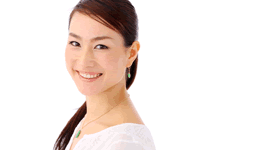 サービスに納得する女性